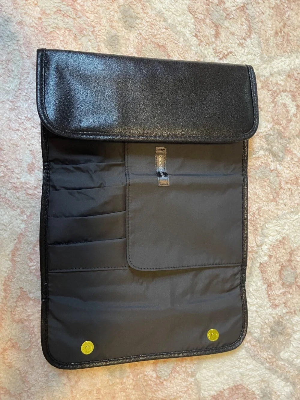 bareMinerals Makeup Brush Roll Storage Clutch